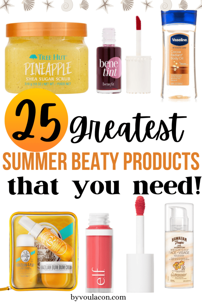 summer beauty products