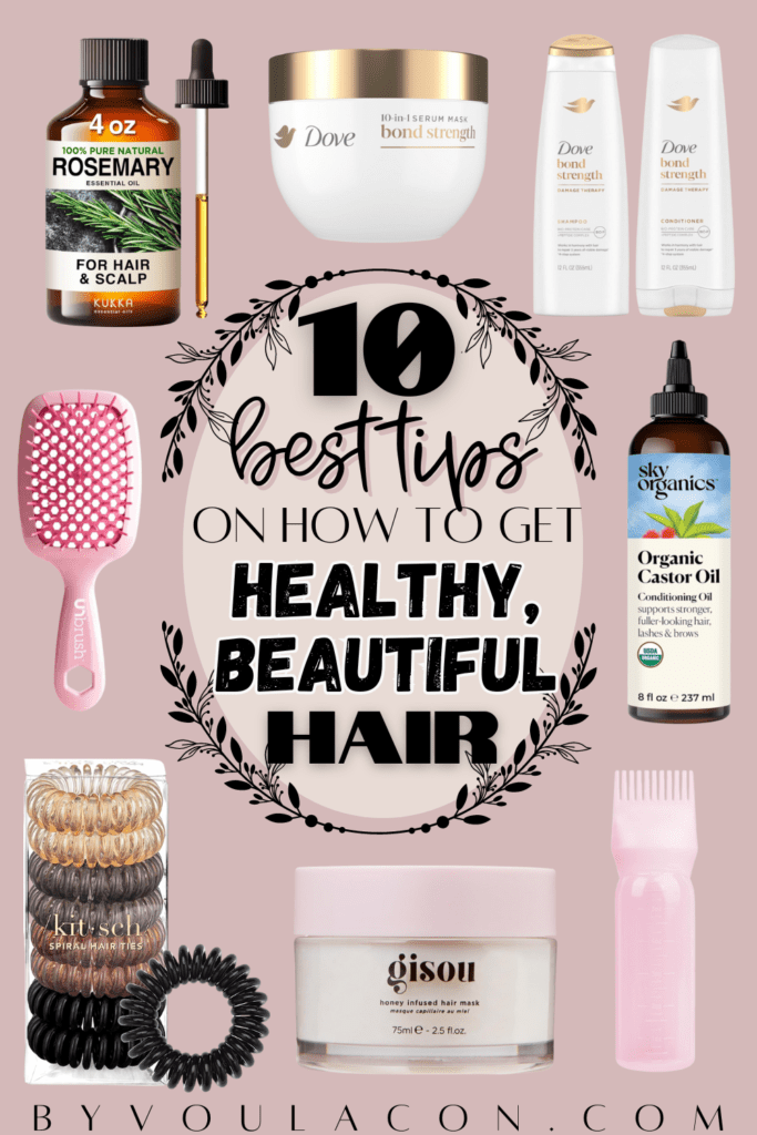 healthy beautiful hair