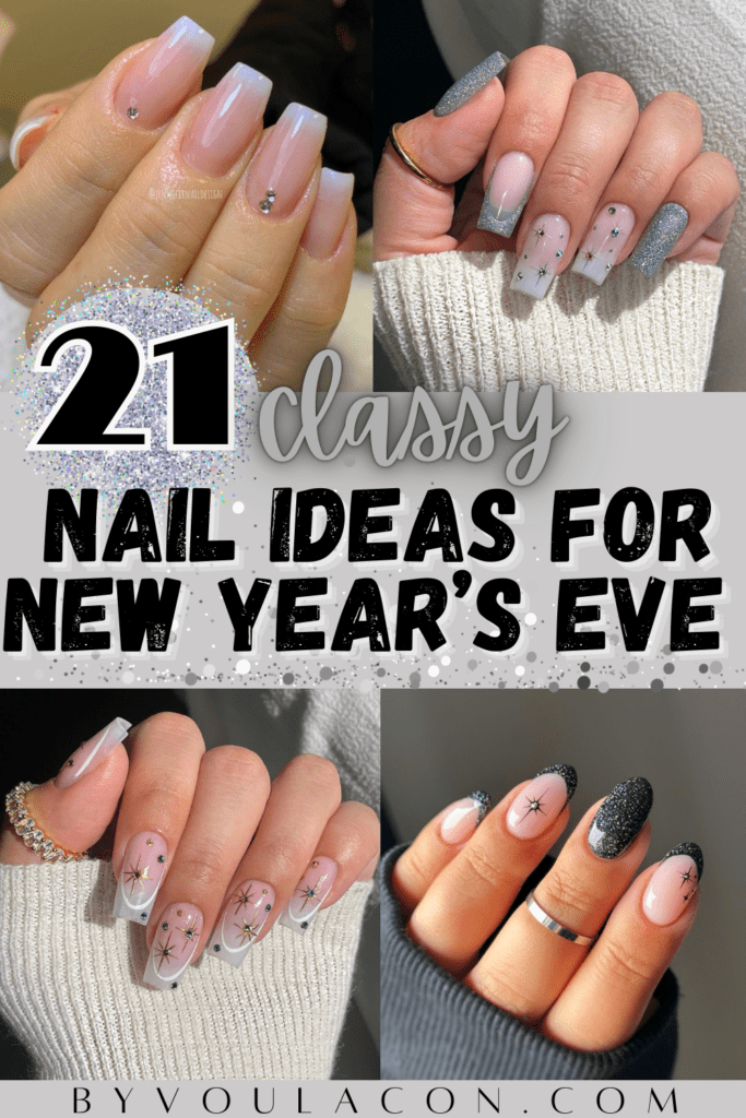 nails ideas for yew years eve